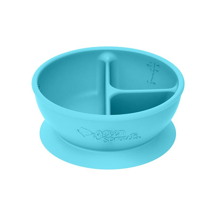 Bowl con Divisiones Adherente 100% Silicona - Lina Sustentable, ropa Niño Chile, ropa de niño en oferta