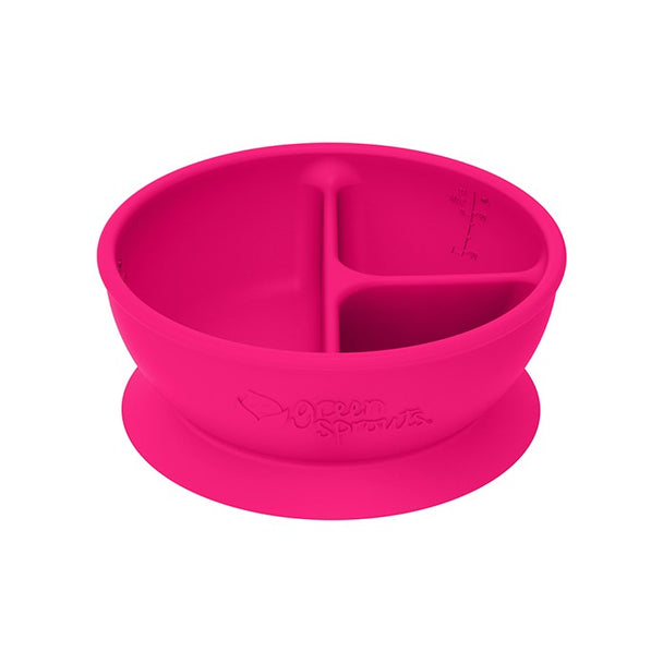 Bowl con Divisiones Adherente 100% Silicona - Lina Sustentable, ropa Niño Chile, ropa de niño en oferta