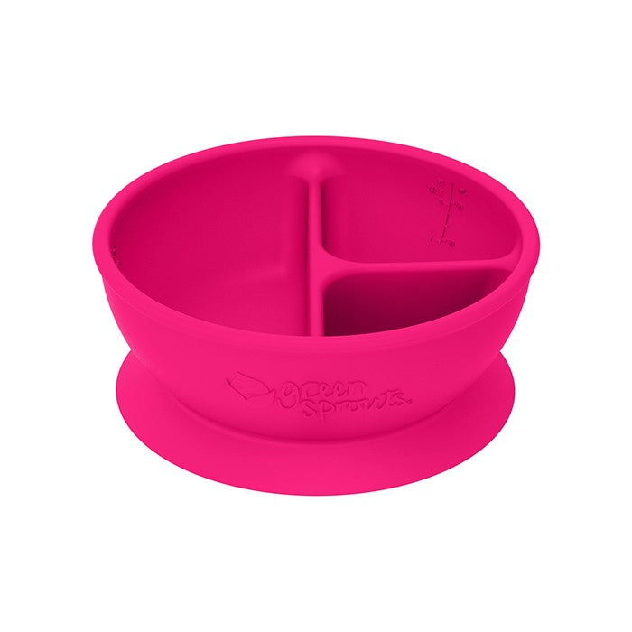 Bowl con Divisiones Adherente 100% Silicona - Lina Sustentable, ropa Niño Chile, ropa de niño en oferta