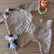 Conjunto bebé perrito - Lina Sustentable, ropa Niño Chile, ropa de niño en oferta