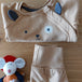 Conjunto bebé perrito - Lina Sustentable, ropa Niño Chile, ropa de niño en oferta