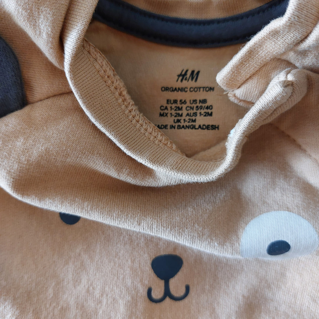 Conjunto bebé perrito - Lina Sustentable, ropa Niño Chile, ropa de niño en oferta