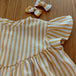 Vestido alas 2 algodón lino - Lina Sustentable, ropa Niño Chile, ropa de niño en oferta