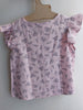 Blusa alas hojas rosa - Lina Sustentable, ropa Niño Chile, ropa de niño en oferta