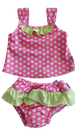 Traje de Baño Tankini con pañal 2pcs - Lina Sustentable, ropa Niño Chile, ropa de niño en oferta