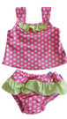 Traje de Baño Tankini con pañal 2pcs - Lina Sustentable, ropa Niño Chile, ropa de niño en oferta