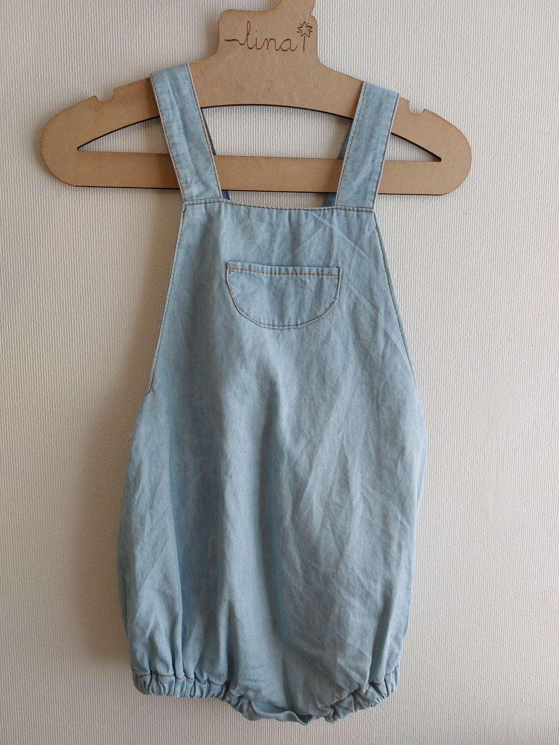 Ranita simple lino algodón - Lina Sustentable, ropa Niño Chile, ropa de niño en oferta