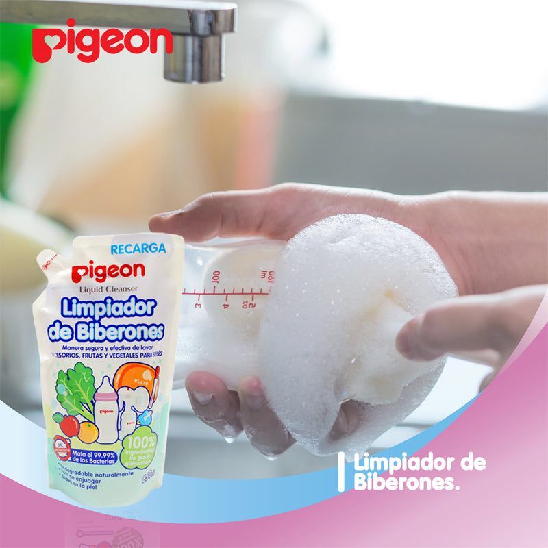 Recarga limpiador de Mamaderas, Frutas y Verduras 650ml Clásico y Yuzu - Lina Sustentable, ropa Niño Chile, ropa de niño en oferta