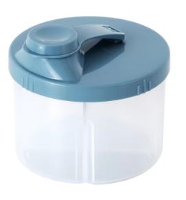 Caja de almacenamiento leche en polvo y alimentos - Lina Sustentable, ropa Niño Chile, ropa de niño en oferta