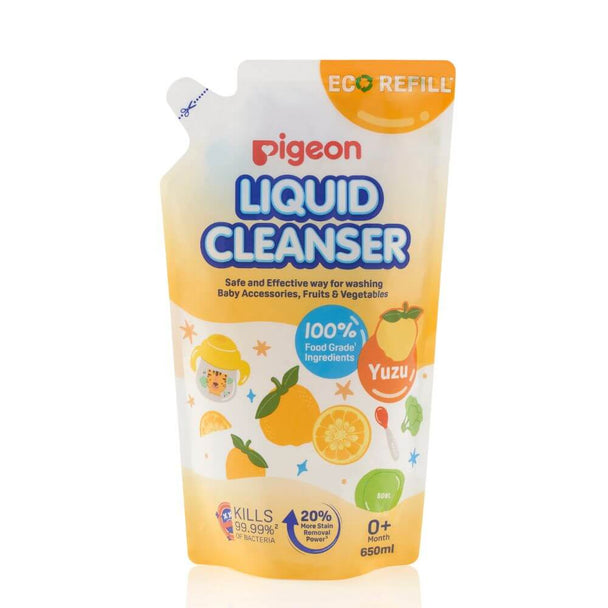 Recarga limpiador de Mamaderas, Frutas y Verduras 650ml Clásico y Yuzu - Lina Sustentable, ropa Niño Chile, ropa de niño en oferta