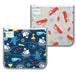 Estuche pack 2 bolsas reutilizable colación/ snack - Lina Sustentable, ropa Niño Chile, ropa de niño en oferta