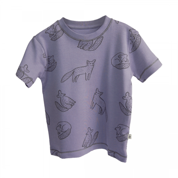 Polera Manga Corta algodón pima orgánico - Lina Sustentable, ropa Niño Chile, ropa de niño en oferta