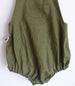 Ranita simple lino algodón - Lina Sustentable, ropa Niño Chile, ropa de niño en oferta