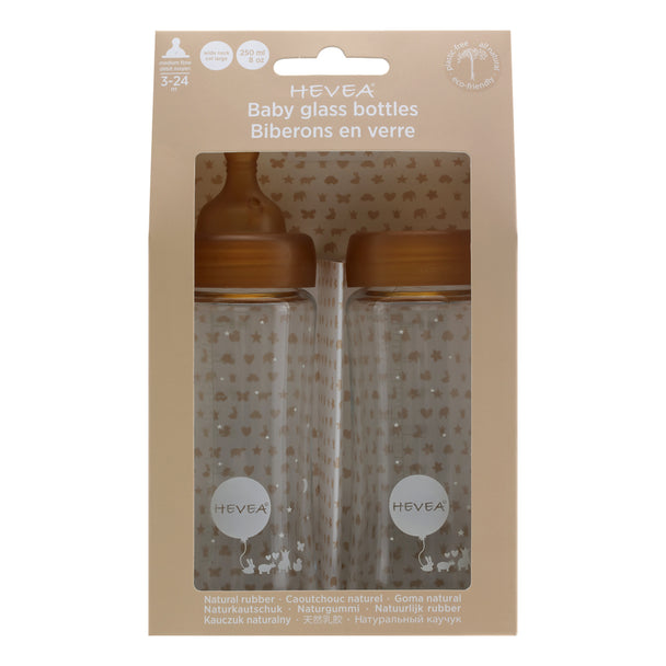 Pack de 2 Mamaderas 250ml - Lina Sustentable, ropa Niño Chile, ropa de niño en oferta