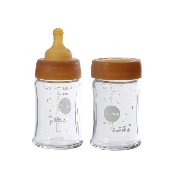 Pack de 2 Mamaderas 150ml - Lina Sustentable, ropa Niño Chile, ropa de niño en oferta