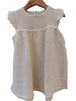 Vestido bolillo muselina orgánica - Lina Sustentable, ropa Niño Chile, ropa de niño en oferta