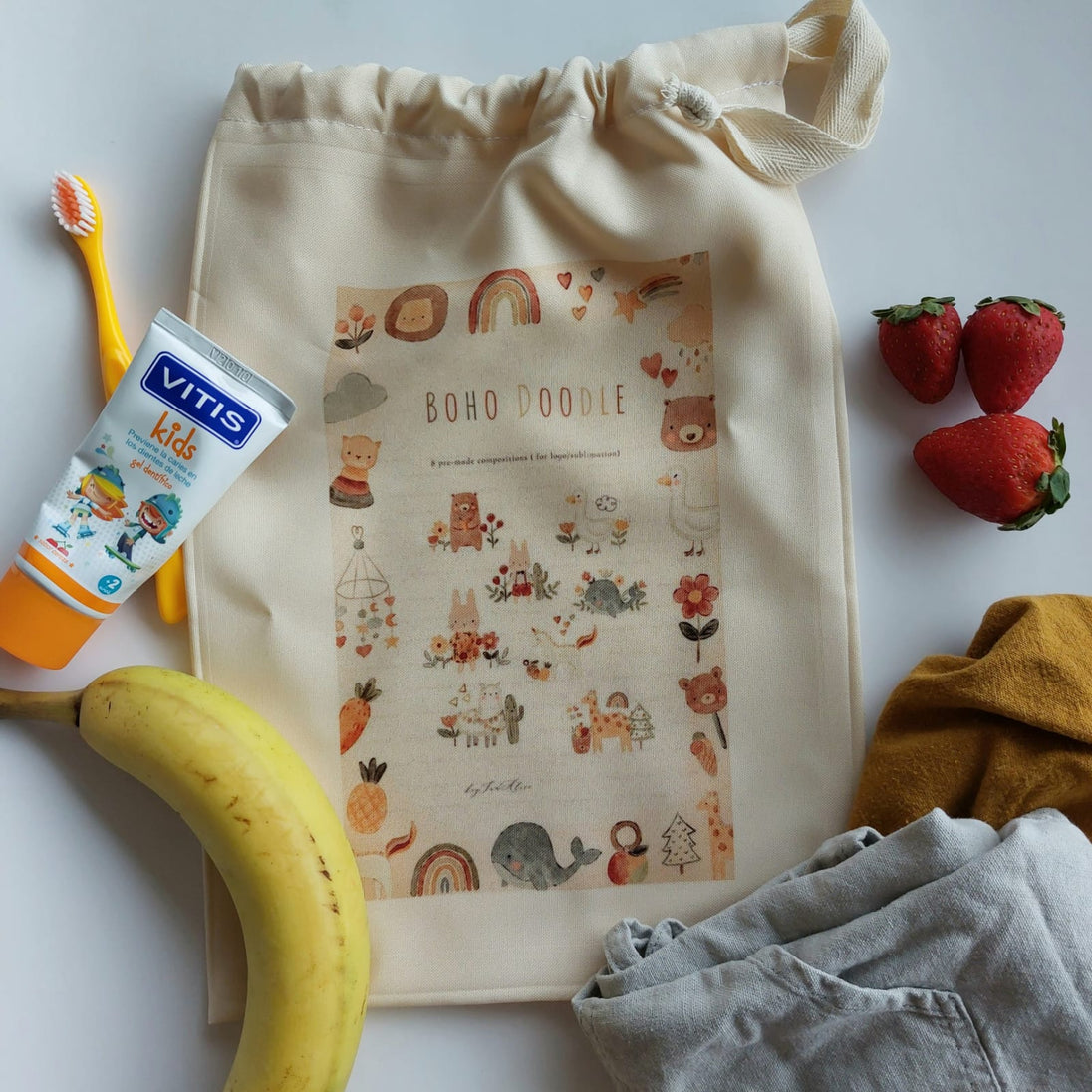 Bolsa vuelta a clases - Lina Sustentable, ropa Niño Chile, ropa de niño en oferta