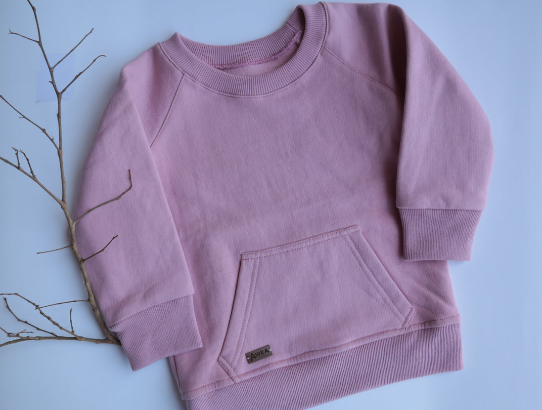 Polerón canguro algodón - Lina Sustentable, ropa Niño Chile, ropa de niño en oferta