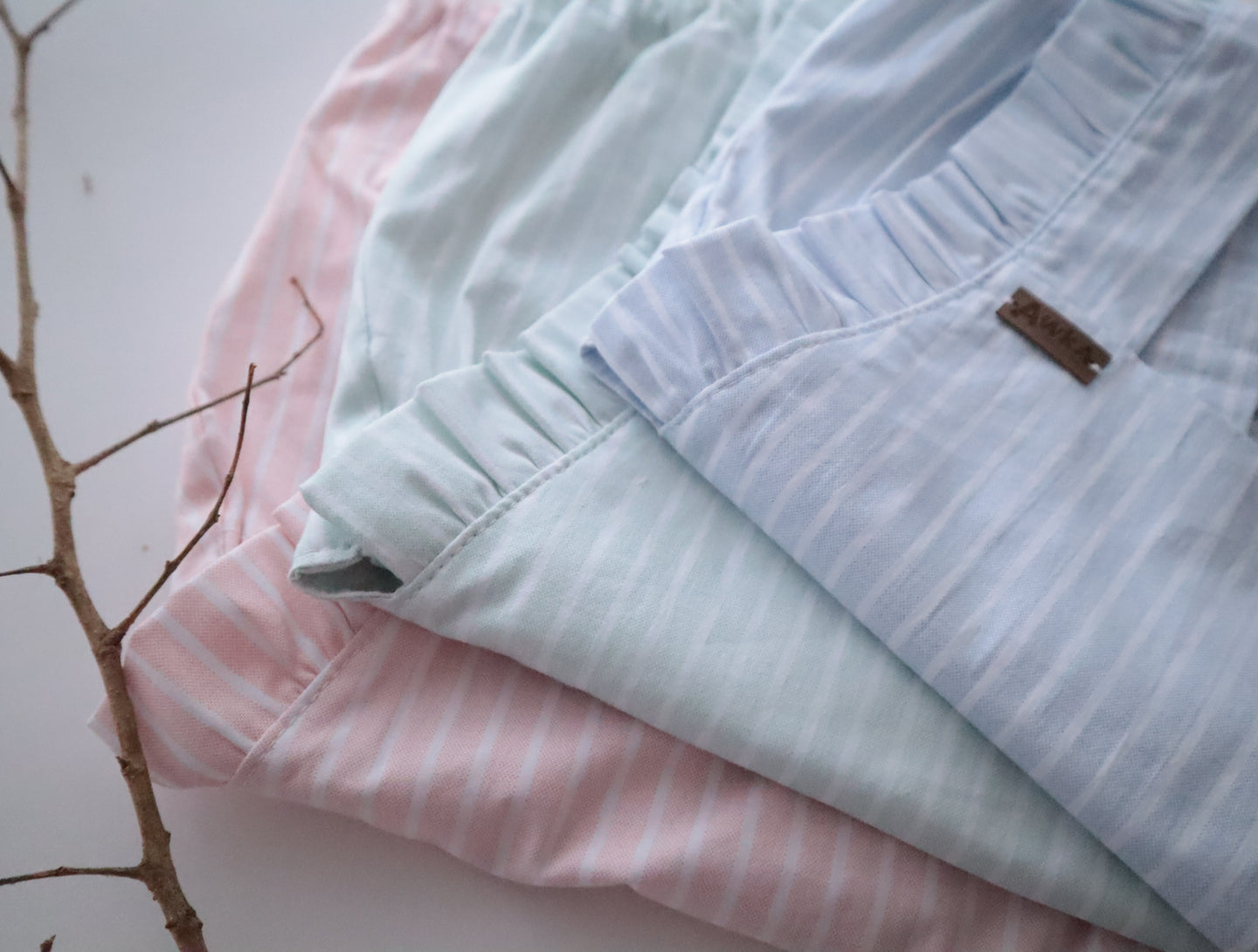 Ranita nudo algodón rayas - Lina Sustentable, ropa Niño Chile, ropa de niño en oferta