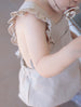 Ranita con volante lino - Lina Sustentable, ropa Niño Chile, ropa de niño en oferta