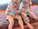 Polerón canguro algodón - Lina Sustentable, ropa Niño Chile, ropa de niño en oferta