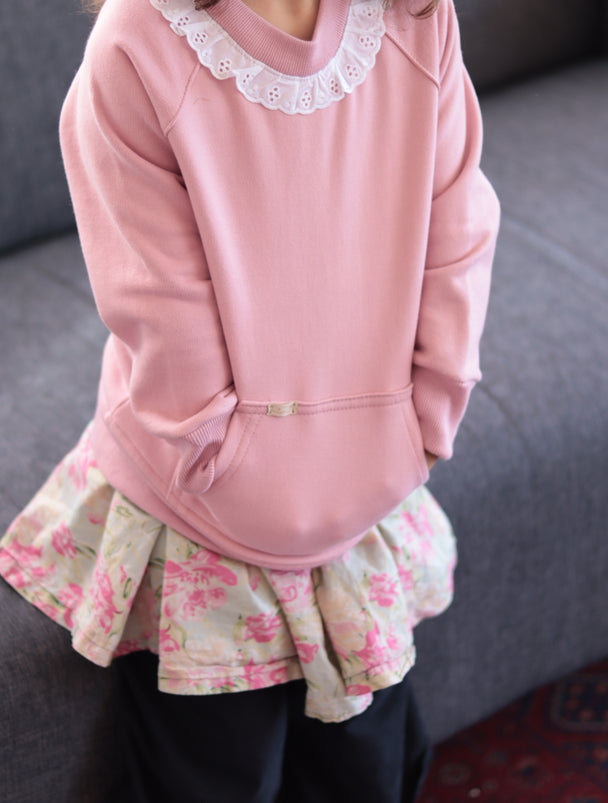 Polerón canguro algodón - Lina Sustentable, ropa Niño Chile, ropa de niño en oferta