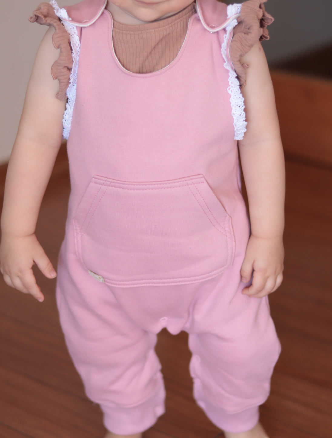 Jardinera bebé interior algodón Pima - Lina Sustentable, ropa Niño Chile, ropa de niño en oferta