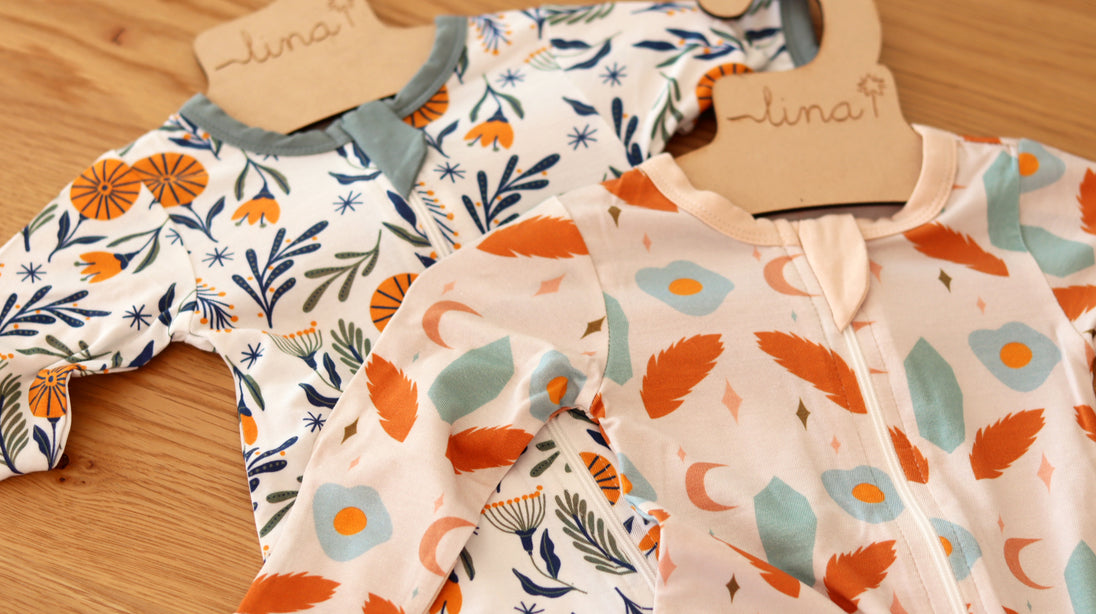 Enterito con cierre de bambú - Lina Sustentable, ropa Niño Chile, ropa de niño en oferta