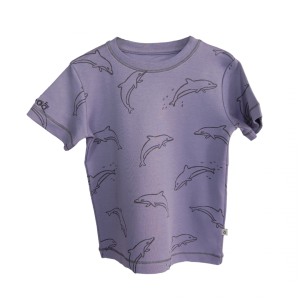 Polera Manga Corta algodón pima orgánico - Lina Sustentable, ropa Niño Chile, ropa de niño en oferta