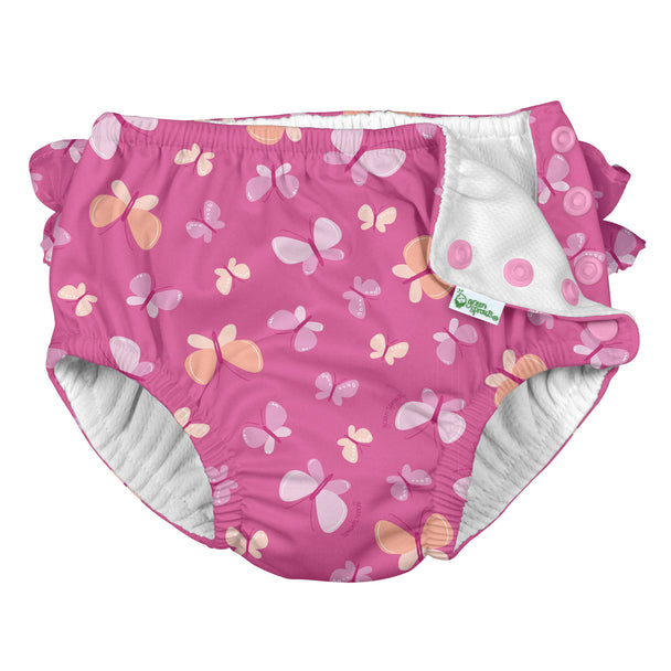Traje de Baño zunga con pañal niña - Lina Sustentable, ropa Niño Chile, ropa de niño en oferta