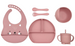 Set de Alimentación de silicona libre BPA 6 piezas - Lina Sustentable, ropa Niño Chile, ropa de niño en oferta