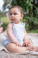 Ranita nudo algodón rayas - Lina Sustentable, ropa Niño Chile, ropa de niño en oferta