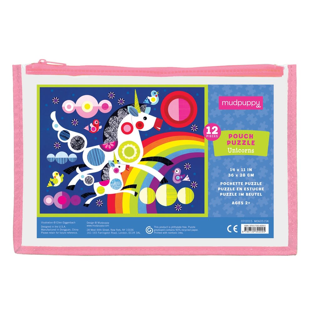 Puzzle en estuche 12 pcs - Lina Sustentable, ropa Niño Chile, ropa de niño en oferta