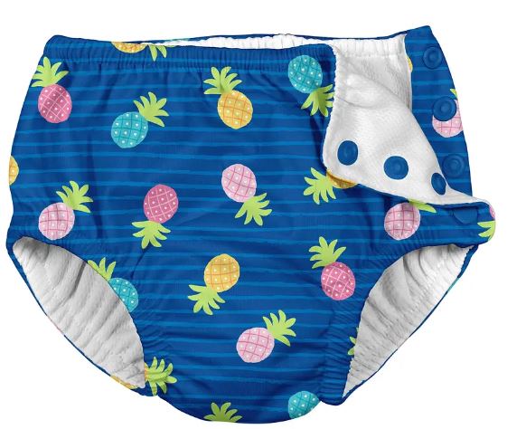 Traje de Baño zunga con pañal niña - Lina Sustentable, ropa Niño Chile, ropa de niño en oferta