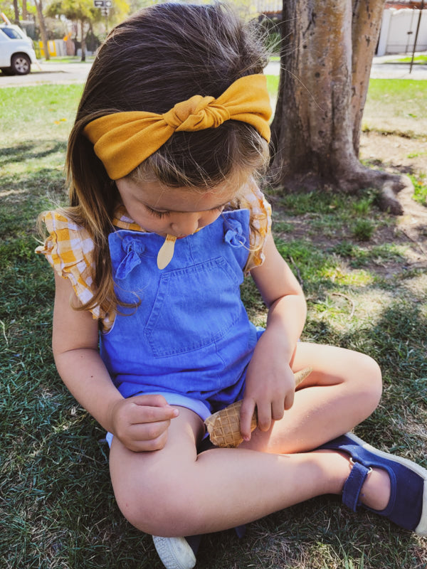 Cintillo nudo - Lina Sustentable, ropa Niño Chile, ropa de niño en oferta