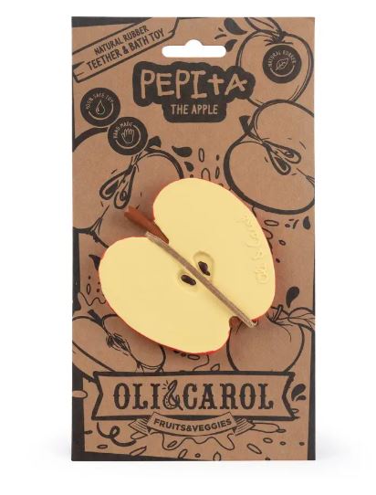Mordedor 100% caucho natural formas biodegradable - Lina Sustentable, ropa Niño Chile, ropa de niño en oferta