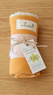 Tuto mediano muselina orgánica 60x60cm - Lina Sustentable, ropa Niño Chile, ropa de niño en oferta