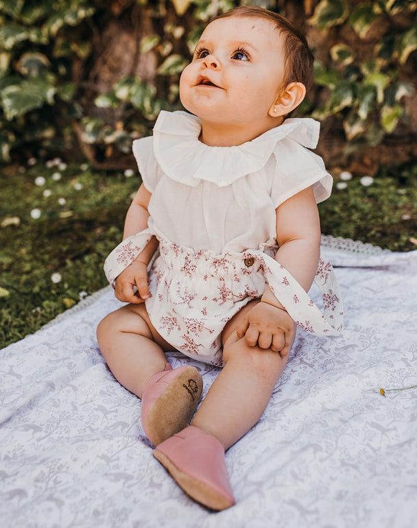 Zapato gateador antideslizante cuero - Lina Sustentable, ropa Niño Chile, ropa de niño en oferta
