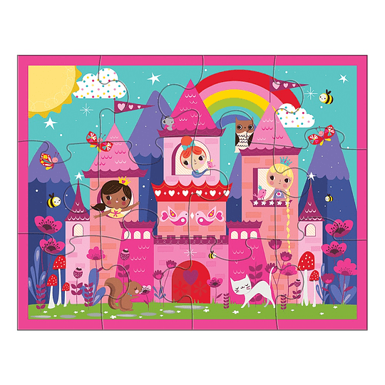 Puzzle en estuche 12 pcs - Lina Sustentable, ropa Niño Chile, ropa de niño en oferta