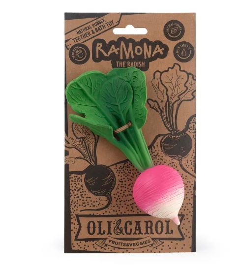 Mordedor 100% caucho natural formas biodegradable - Lina Sustentable, ropa Niño Chile, ropa de niño en oferta