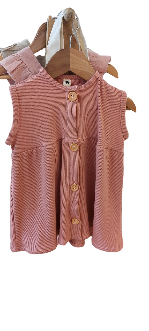 Vestido sin mangas - Lina Sustentable, ropa Niño Chile, ropa de niño en oferta